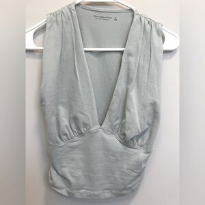 Abercrombie & Fitch Light Blue Top. Size Small.
